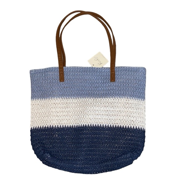 Handbags - NEW rattan beach bag/tote